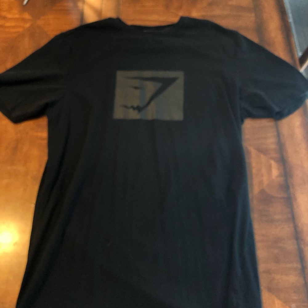 Gymshark blackout t shirt size XL